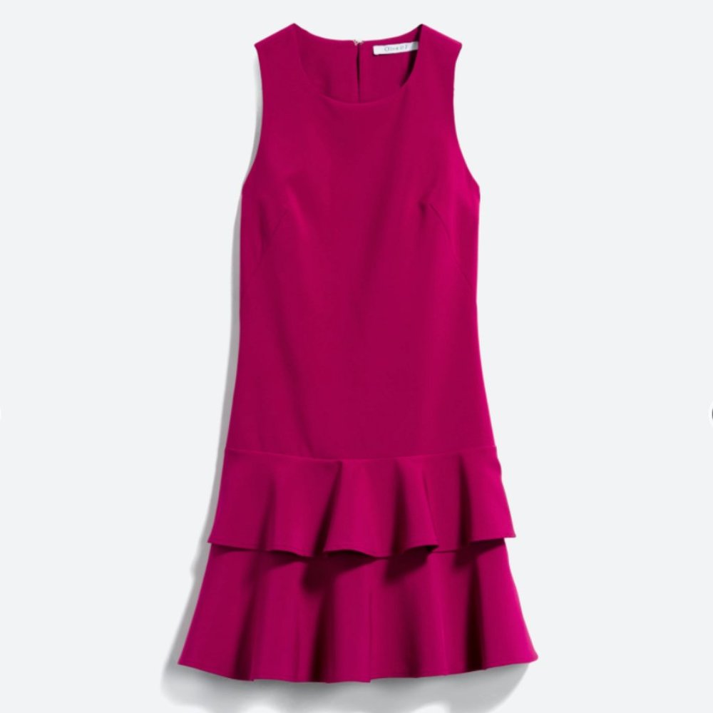 NWT STITCH FIX PINK RUFFLE DRESS - OLIVE & J